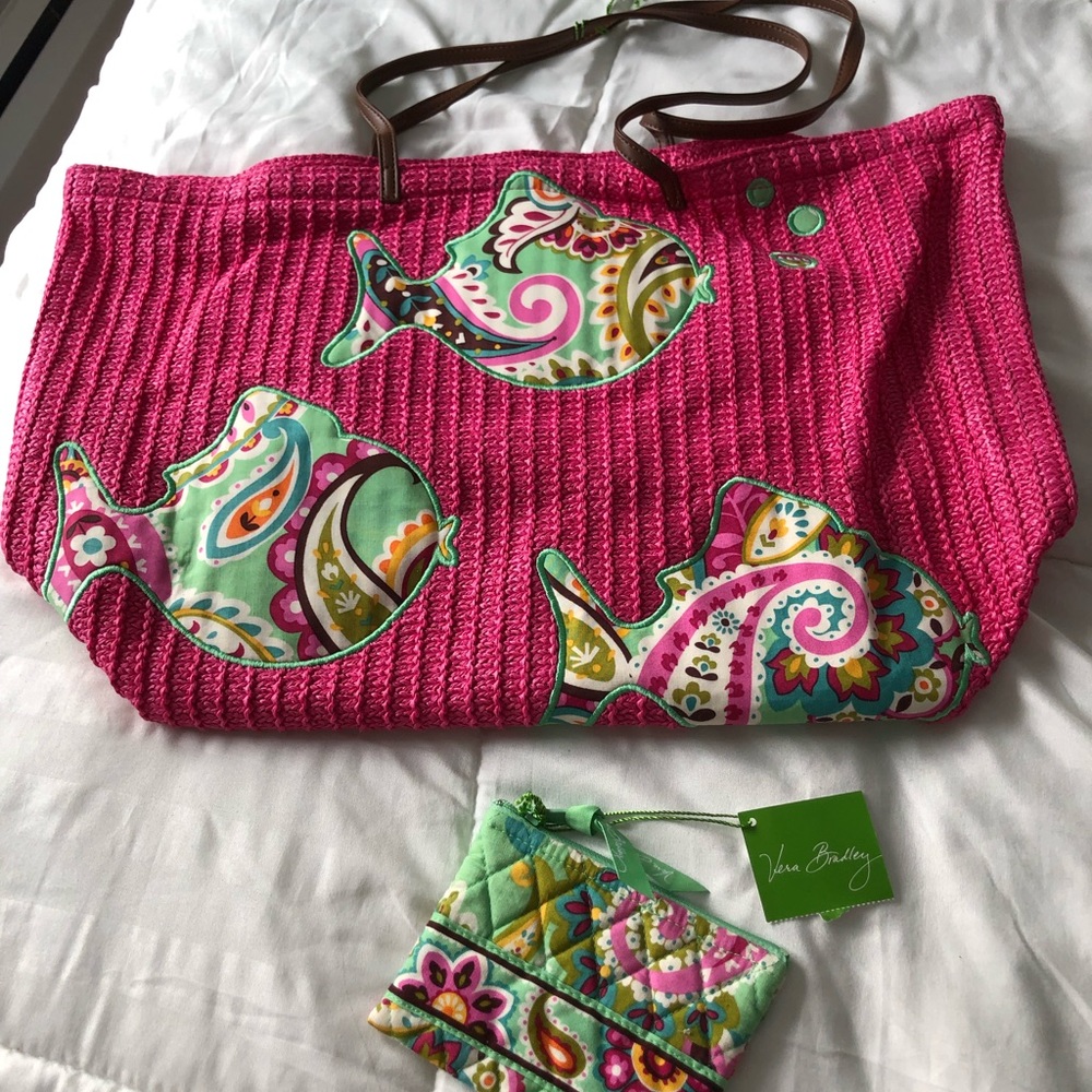 Vera Bradley Tutti Fruitti  Bag  and coin purse